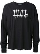 Mjb Distressed Jersey Sweater - Black