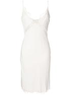 Dion Lee Float Lace Slip Dress - White