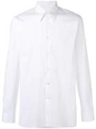 Jil Sander Classic Button-up Shirt, Men's, Size: 40, White, Cotton/polyamide/spandex/elastane