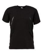Comme Des Garçons Homme Plus Mesh Detail T-shirt, Men's, Size: S, Black, Cotton/polyester