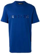 Haus By Ggdb - Printed T-shirt - Men - Cotton - S, Blue, Cotton