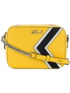 Karl Lagerfeld K/stripes Camera Bag - Yellow & Orange