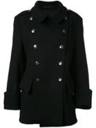 Yohji Yamamoto Vintage Double-breasted Coat - Black