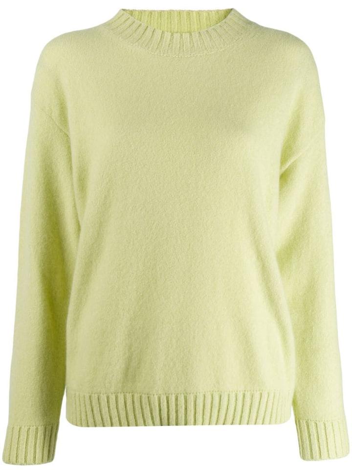 Laneus Round Neck Jumper - Green