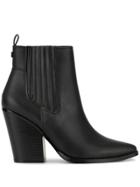Kendall+kylie Block Heeled Ankle Boots - Black