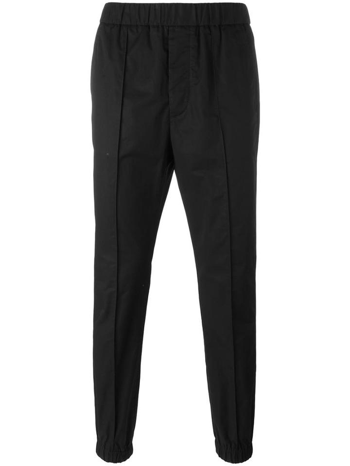 Marni Tapered Trousers, Men's, Size: 48, Black, Cotton