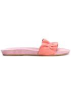 Humanoid Gathered Front Slides - Pink & Purple