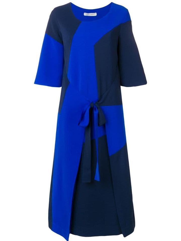 Henrik Vibskov Tonal Block Dress - Blue