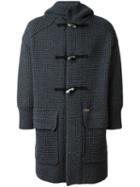 Bark Woven Duffle Coat, Women's, Size: Small, Grey, Polyamide/wool
