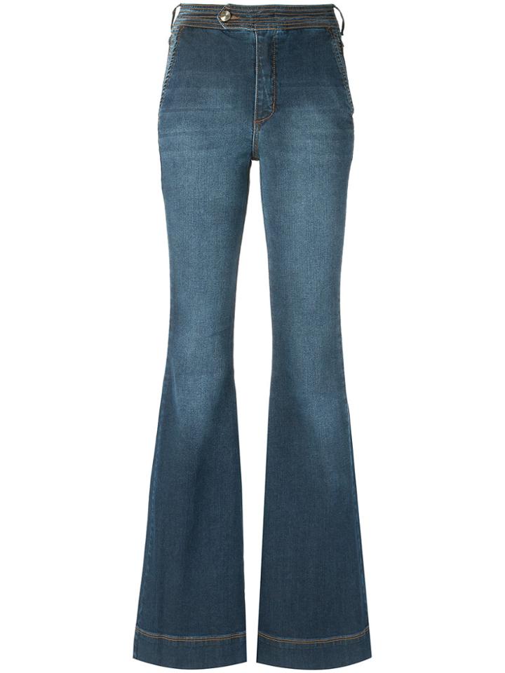 Tufi Duek Wide Leg Jeans - Blue
