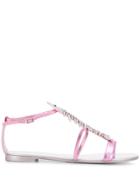 Giuseppe Zanotti Slim Flat Sandals - Pink