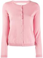 Red Valentino Buttoned Cardigan - Pink