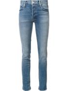 Mother Skinny Jeans, Women's, Size: 26, Blue, Cotton/spandex/elastane