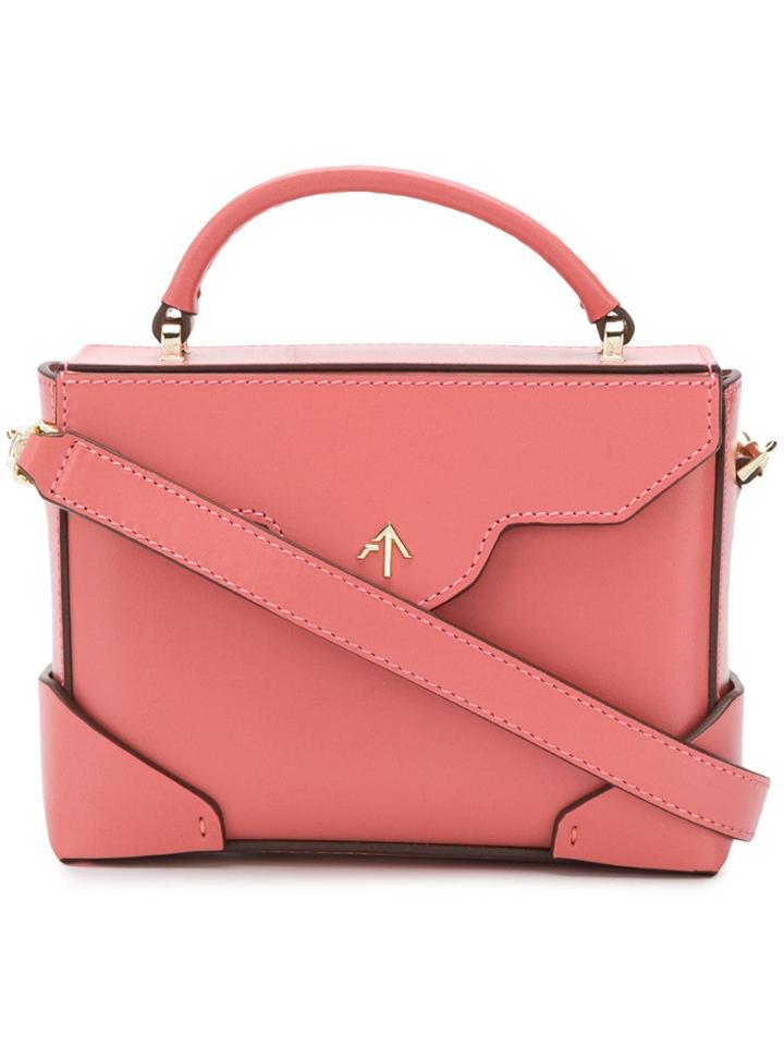Manu Atelier Small Box Bag - Pink
