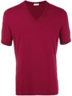 Dolce & Gabbana Underwear V Neck T-shirt, Men's, Size: Xl, Red, Cotton/spandex/elastane