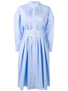 Bottega Veneta Belted Dress - Blue