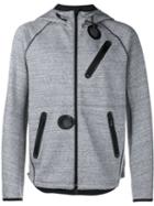 Y-3 Zip-up Hoodie, Men's, Size: Small, Grey, Cotton/polyester