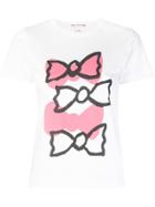 Comme Des Garçons Girl Bow Printed T-shirt - White