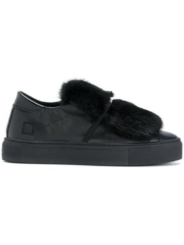 D.a.t.e. Fringed Sneakers - Black