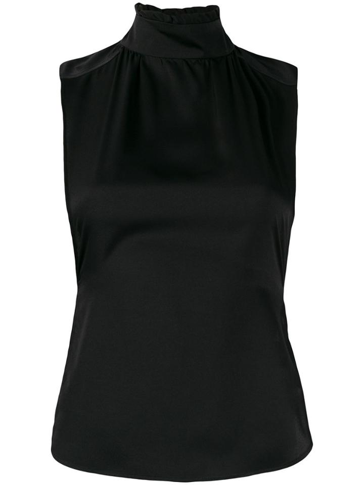 Sueundercover High Halter Neck Top - Black