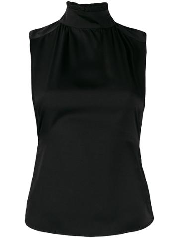 Sueundercover High Halter Neck Top - Black