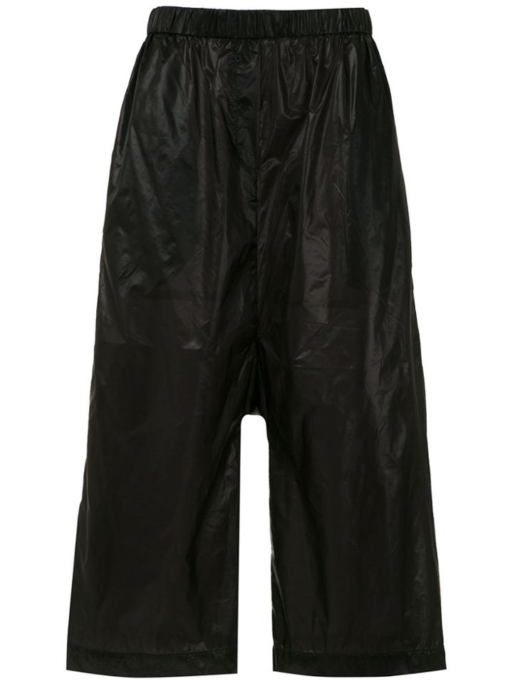 Mara Mac High Waisted Culottes - Black