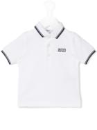 Boss Kids - Embroidered Logo Polo Shirt - Kids - Cotton - 24 Mth, White