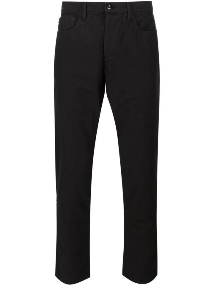 321 Slim Fit Trousers, Men's, Size: 32, Black, Cotton