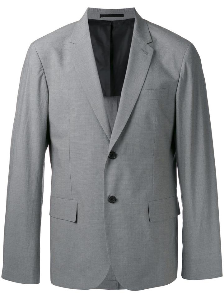 Joseph Wembley Blazer, Men's, Size: 46, Grey, Cotton/polyester