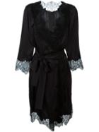 Ermanno Scervino Lace Detail Wrap Dress