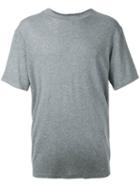 T By Alexander Wang - Plain T-shirt - Men - Cotton - M, Grey, Cotton