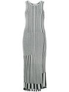 Altuzarra Embroidered Shift Midi Dress - Black