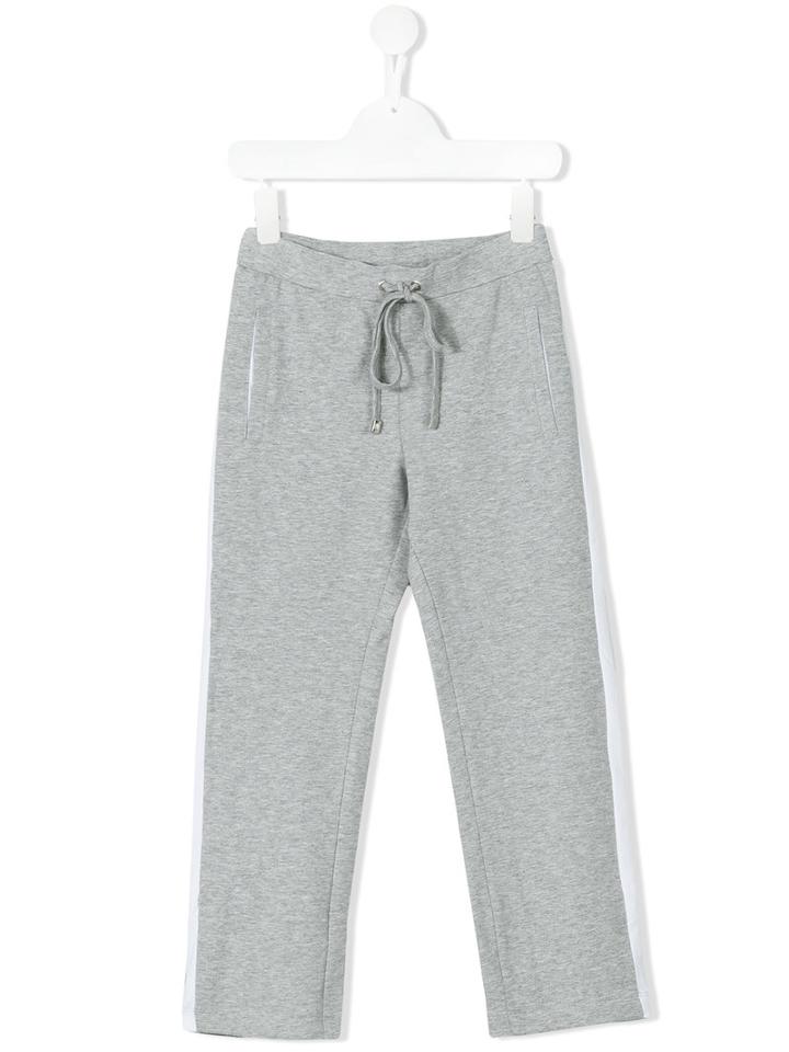 Roberto Cavalli Kids - Track Trousers - Kids - Cotton/elastodiene - 10 Yrs, Grey