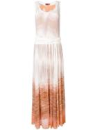 Missoni Knitted Sleeveless Long Dress - Neutrals