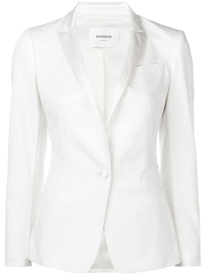 Dondup Single-breasted Blazer - White
