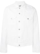 Edwin Button Up Lightweight Jacket, Men's, Size: Xl, White, Cotton