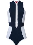 Duskii 'monte Carlo' Tank Suit, Women's, Size: 16, Blue, Neoprene