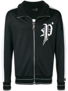 Philipp Plein Logo Print Jacket - Black