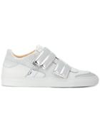 Mm6 Maison Margiela Metallic Touch Strap Sneakers - White