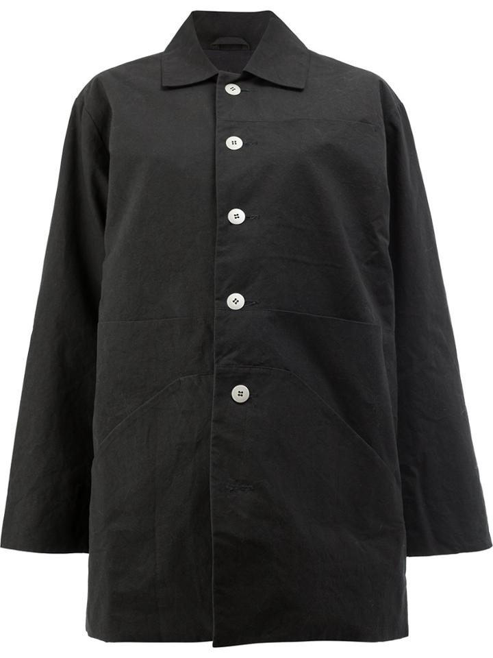 Toogood Buttoned Jacket - Black