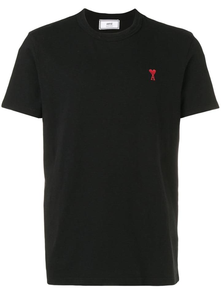 Ami Alexandre Mattiussi Basic Round Neck T-shirt - Black