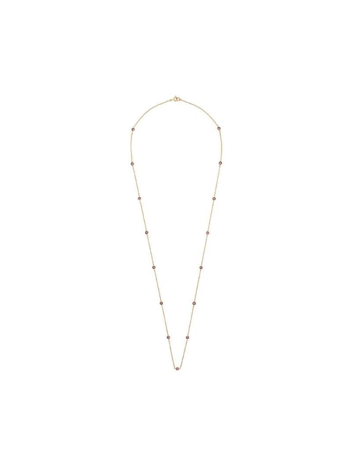 Susan Caplan Vintage Stone Long Necklace - Gold