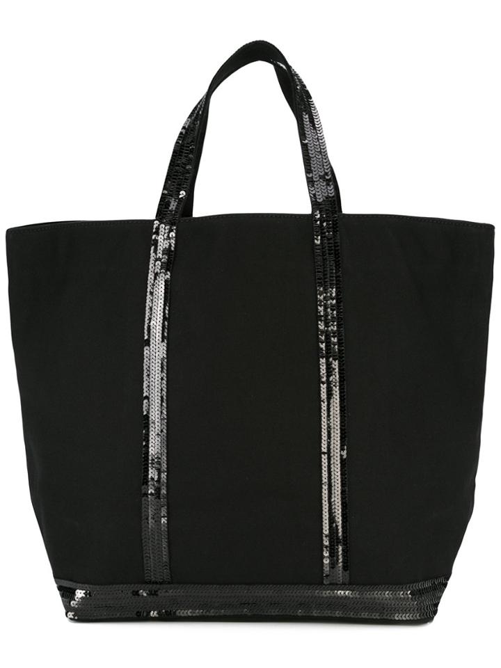 Vanessa Bruno Sequin Embellished Tote - Black