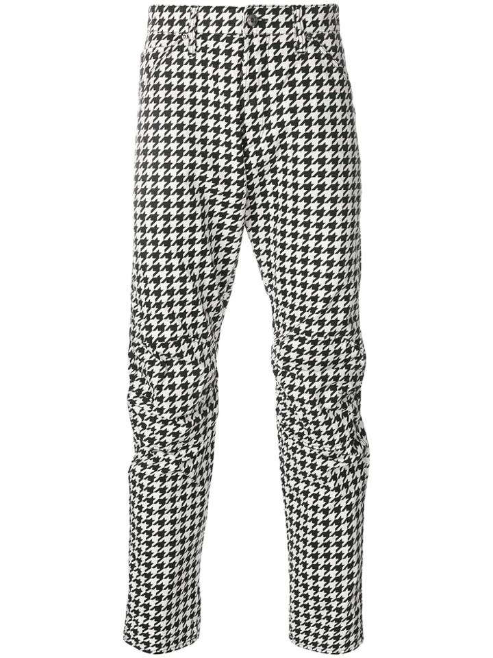 G-star Slim Houndstooth Trousers - Black