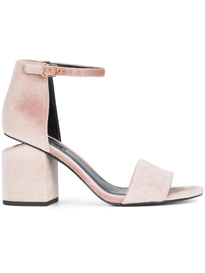 Alexander Wang Abby Sandals - Pink & Purple