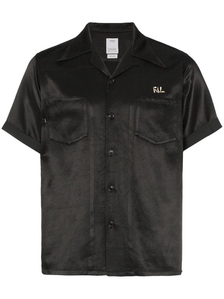 Visvim Irving Cotton Blend Shirt - Black