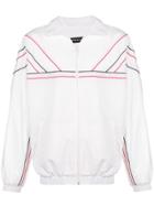 Y / Project Piped Trim Sports Jacket - White