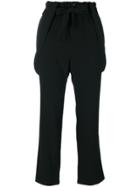 Vanessa Bruno Athé Cropped Tailored Trousers - Black