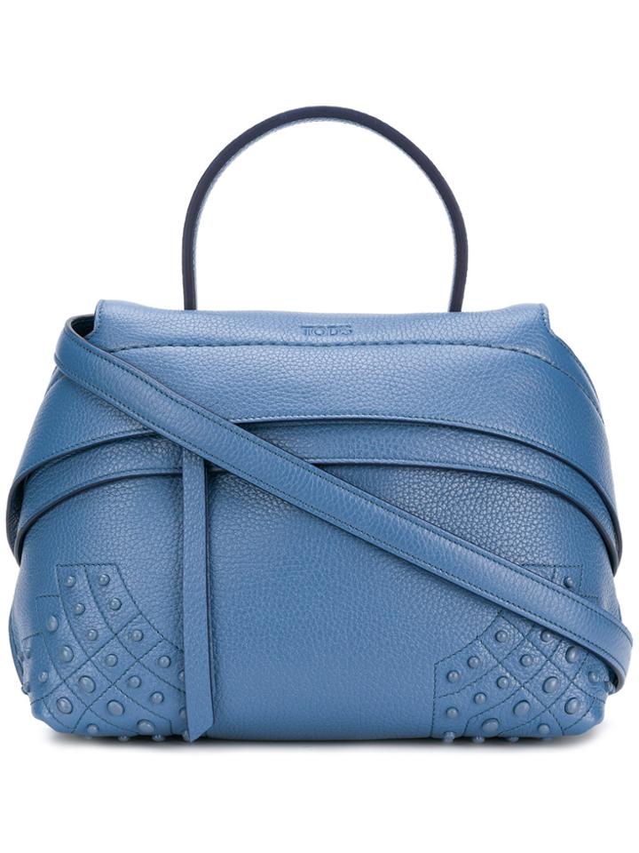 Tod's Wave Mini Tote - Blue