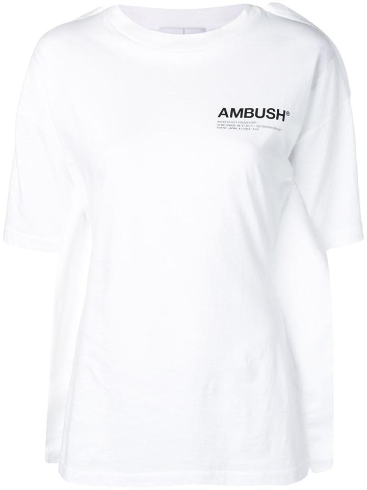 Ambush Fin Logo T-shirt - White